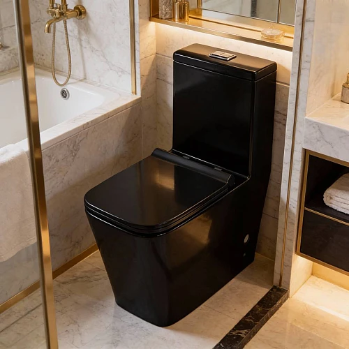 كرسي افرنجي مربع مستقيم اسود مقاس 25 سم