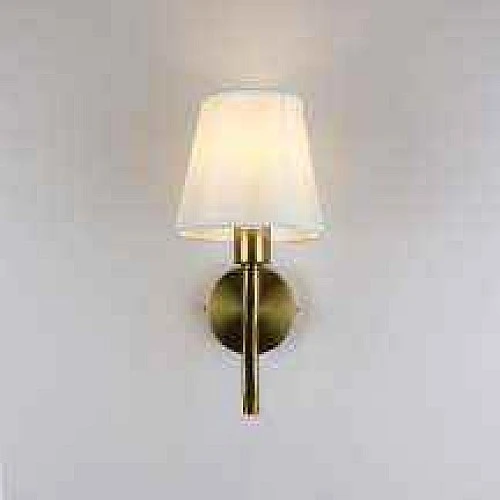  صورة منتج إضاءة لومي نيست جدارية و مودرن مفرد لون الشكل ذهبي تصميم كلاسيكي مميز E14 موديل WA/C5271/1CR