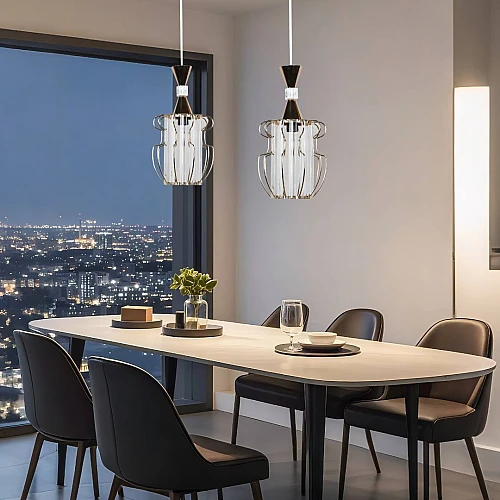 علاقي مودرن ذهبي E27*1