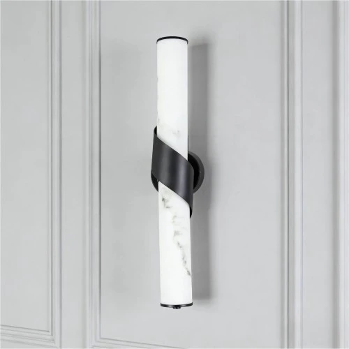 ابليك مودرن اسود لون الانارة اصفر 18W