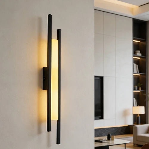 ابليك مودرن اسود لون الانارة 3اضاءات W5