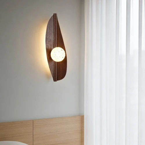 ابليك مودرن خشبي لون الانارة 3اضاءات 5W