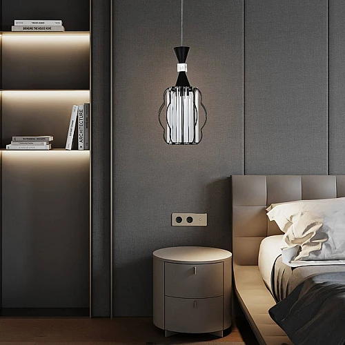 علاقي مودرن اسود E27*1