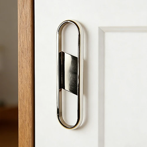 اضاءة جدارية بيضاوي سادة ذهبي لون الانارة 3 اضاءات مقاس 40 سم 12 واط