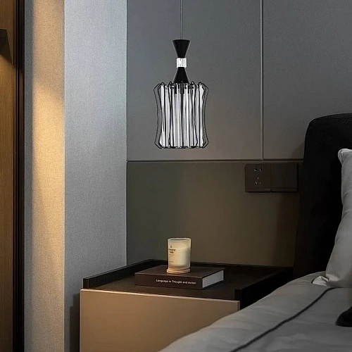 علاقي مودرن اسود E27*1