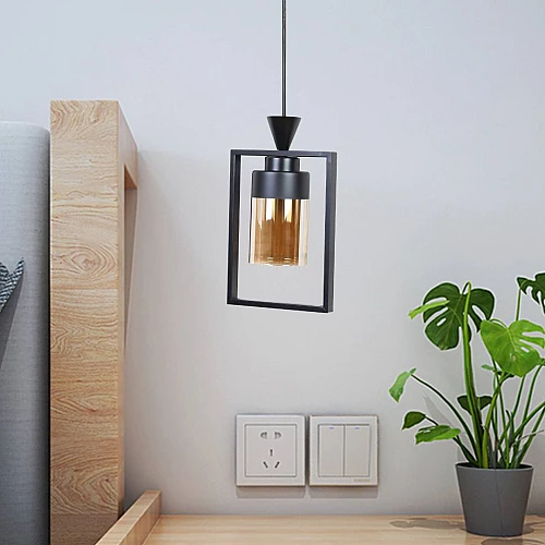 علاقي مودرن اسود E27*1