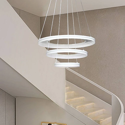 علاقي مودرن ابيض لون الانارة 3 اضاءات واط 135