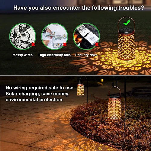  صورة منتج إضاءة زينة للحدائق تعمل بالطاقة الشمسية موديل HU/SA2485/BM