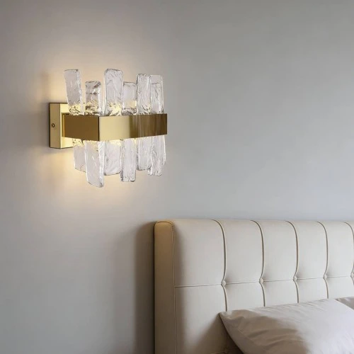 ابليك حائط جداري مودرن زيتي مع3اضاءات