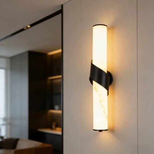 ابليك مودرن اسود لون الانارة اصفر 15W