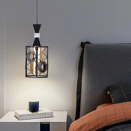 علاقي مودرن اسود E27*1