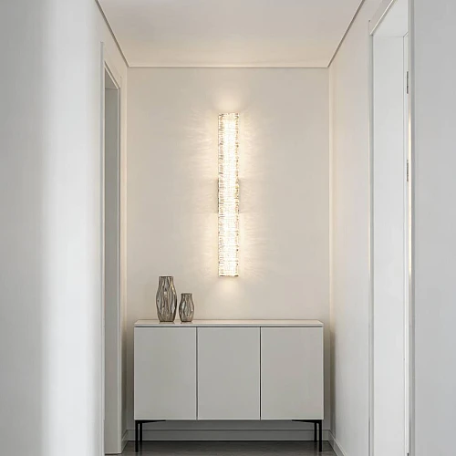 ابليك مودرن اسود لون الانارة 3 اضاءات 12 واط مقاس 800 ملم