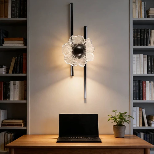 ابليك مودرن اسود لون الانارة 3 اضاءات 12 واط