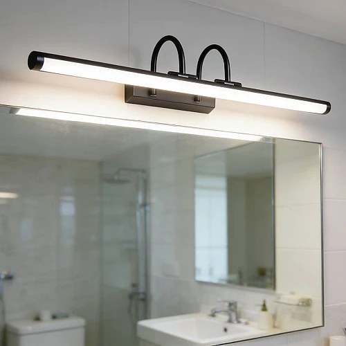 ابليك مودرن اسود لون الانارة 3 اضاءات 25 واط