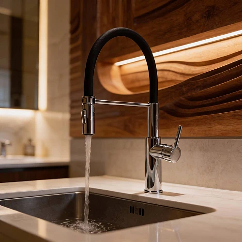 خلاط مطبخ سحاب فضي