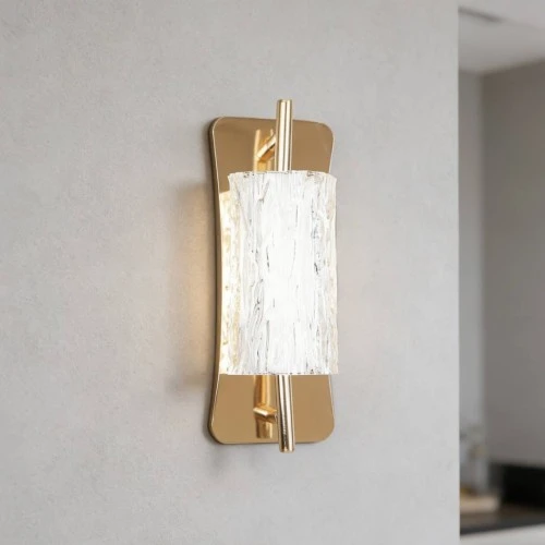 ابليك مودرن ذهبي لون الانارة 3 اضاءات واط 12 مقاس 260 ملم