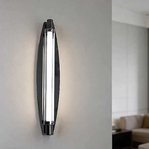 ابليك مودرن اسود لامع لون الانارة 3 اضاءات واط 7 مقاس 450 ملم