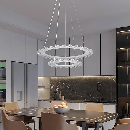 علاقي مودرن ابيض لون الانارة 3 اضاءات واط 105