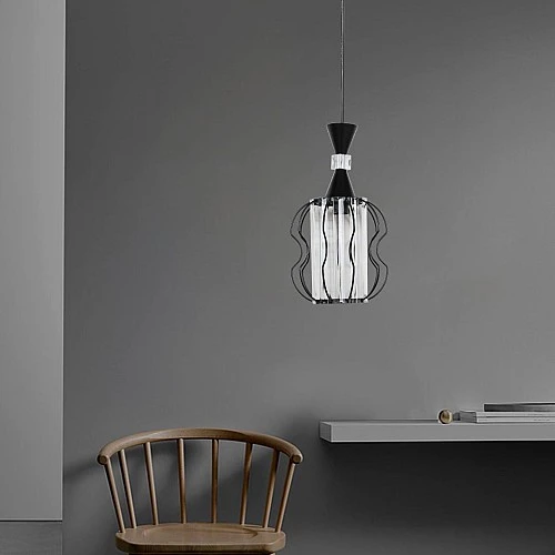 علاقي مودرن اسود E27*1