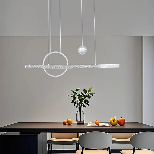 علاقي مودرن ابيض لون الانارة 3 اضاءات واط 95