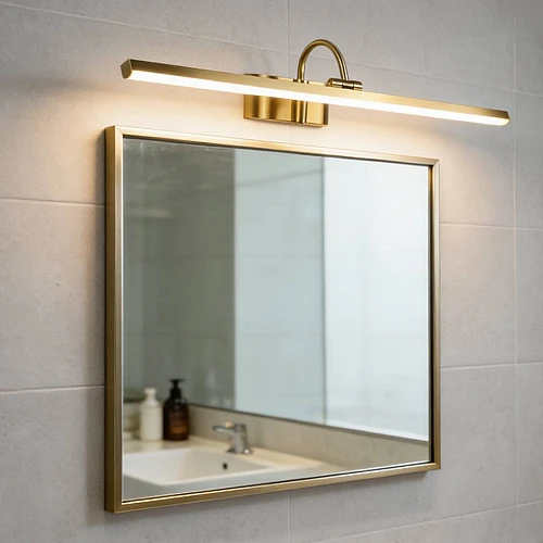 إضاءة أبليك حائط مودرن زيتي لون الانارة 3 اضاءات واط 25 مقاس 1000 ملم