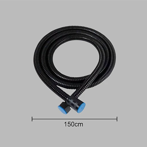  صورة منتج هوز شطاف ستيل 1.5M اسود موديل TU/H2201/1.5M/BK