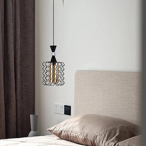 علاقي مودرن اسود E27*1