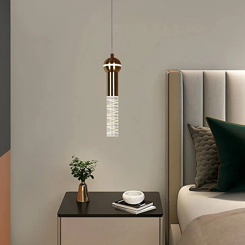 علاقي مودرن ذهبي لون الانارة 3 اضاءات واط 7