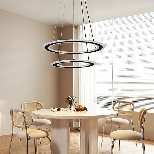 علاقي مودرن اسودلون الانارة 3 اضاءات W105