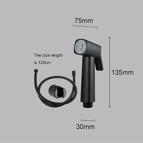 شطاف حمام أسود مطفي ماركة تيتو ستانلس ستيل