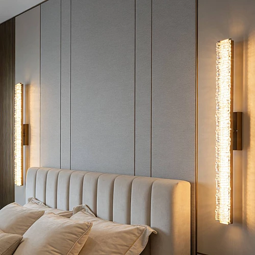 ابليك مودرن ذهبي لون الانارة 3 اضاءات واط 20 مقاس 400 ملم