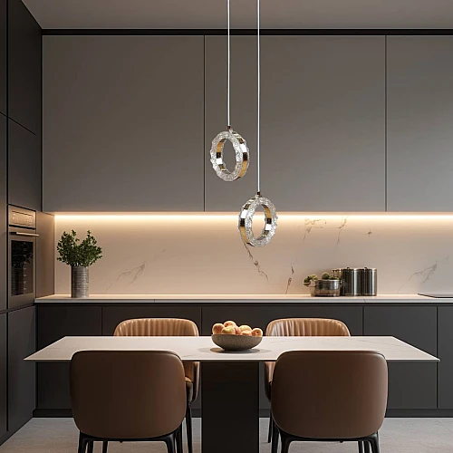 علاقي مودرن ذهبي لون الانارة 3 اضاءات واط 18