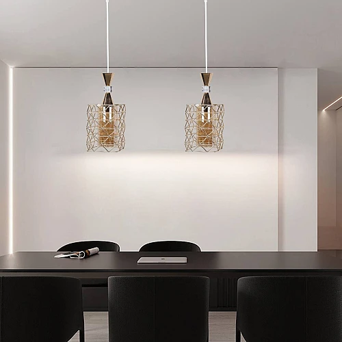 علاقي مودرن ذهبي E27*1