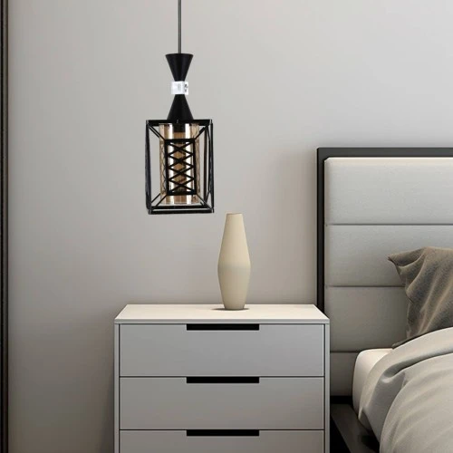 علاقي مودرن اسود E27*1