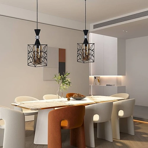 علاقي مفرد مودرن اسود E27*1