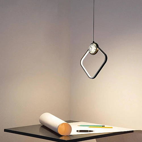 علاقي مودرن اسود لون الانارة 3اضاءات 25 واط مفرد