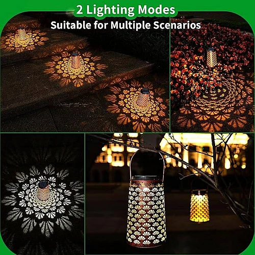  صورة منتج إضاءة زينة للحدائق تعمل بالطاقة الشمسية موديل HU/SA2485/BM