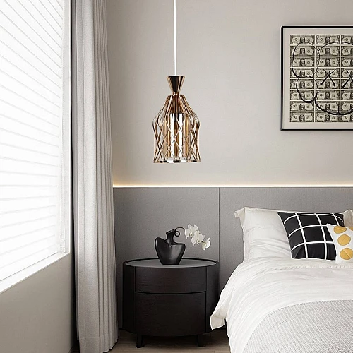 علاقي مودرن ذهبي E27*1