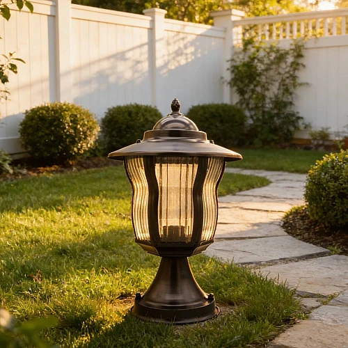 فانوس جلاسي انارة خارجية E27