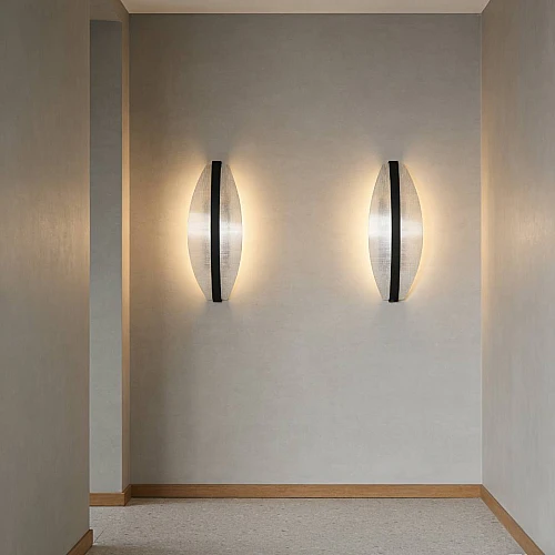 ابليك مودرن اسود مفرد لون الانارة 3 اضاءات واط 12 مقاس 400 ملم