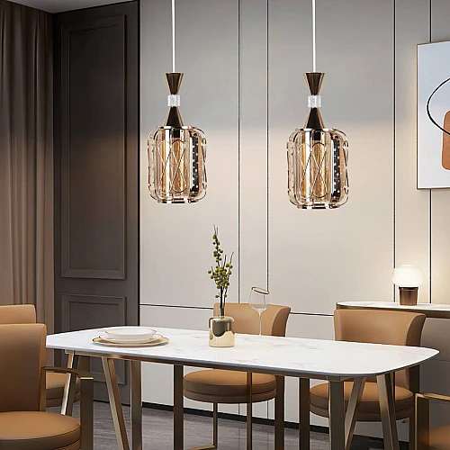 علاقي مودرن مفرد ذهبي E27*1