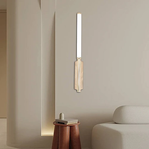 ابليك مودرن ذهبي لون الانارة 3 اضاءات واط 5 مقاس 450 ملم