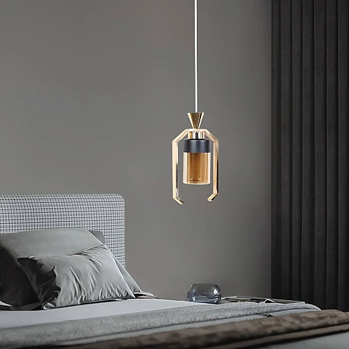 علاقي مودرن ذهبي E27*1