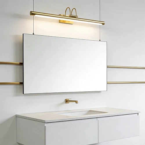 إضاءة أبليك حائط مودرن زيتي لون الانارة 3 اضاءات واط 20 مقاس 800 ملم