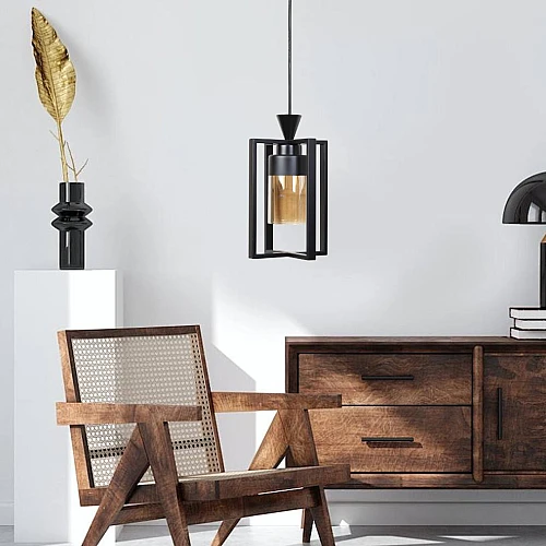 علاقي مودرن اسود E27*1