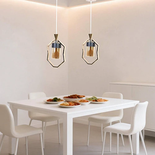 علاقي مودرن ذهبي E27*1