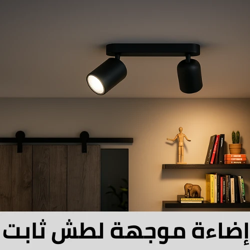 اضاءه موجهه لطش ثابت