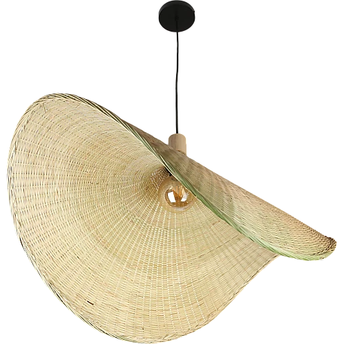 علاقي قش مفرد E27 قطر 80 سم