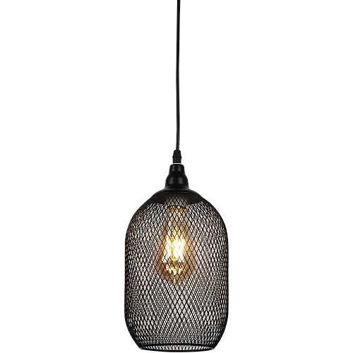 علاقي مودرن مفرد اسود E27