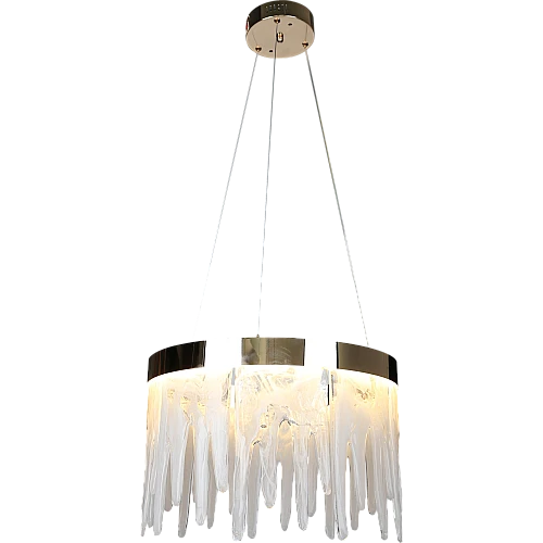 نجف مودرن ذهبي لون الانارة 3اضاءات 42 واط قطر 45 سم